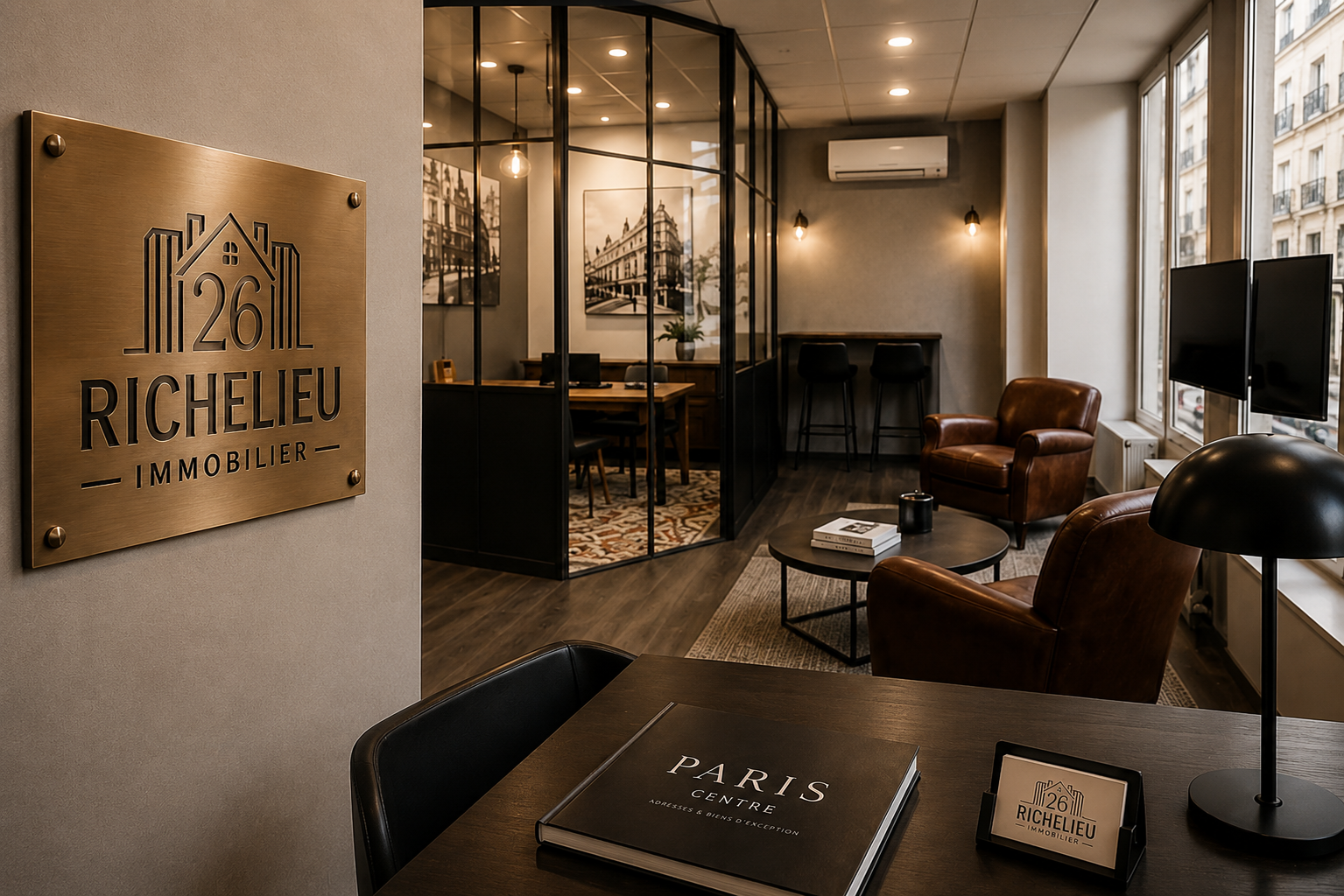 Bureaux 26 Richelieu Immobilier