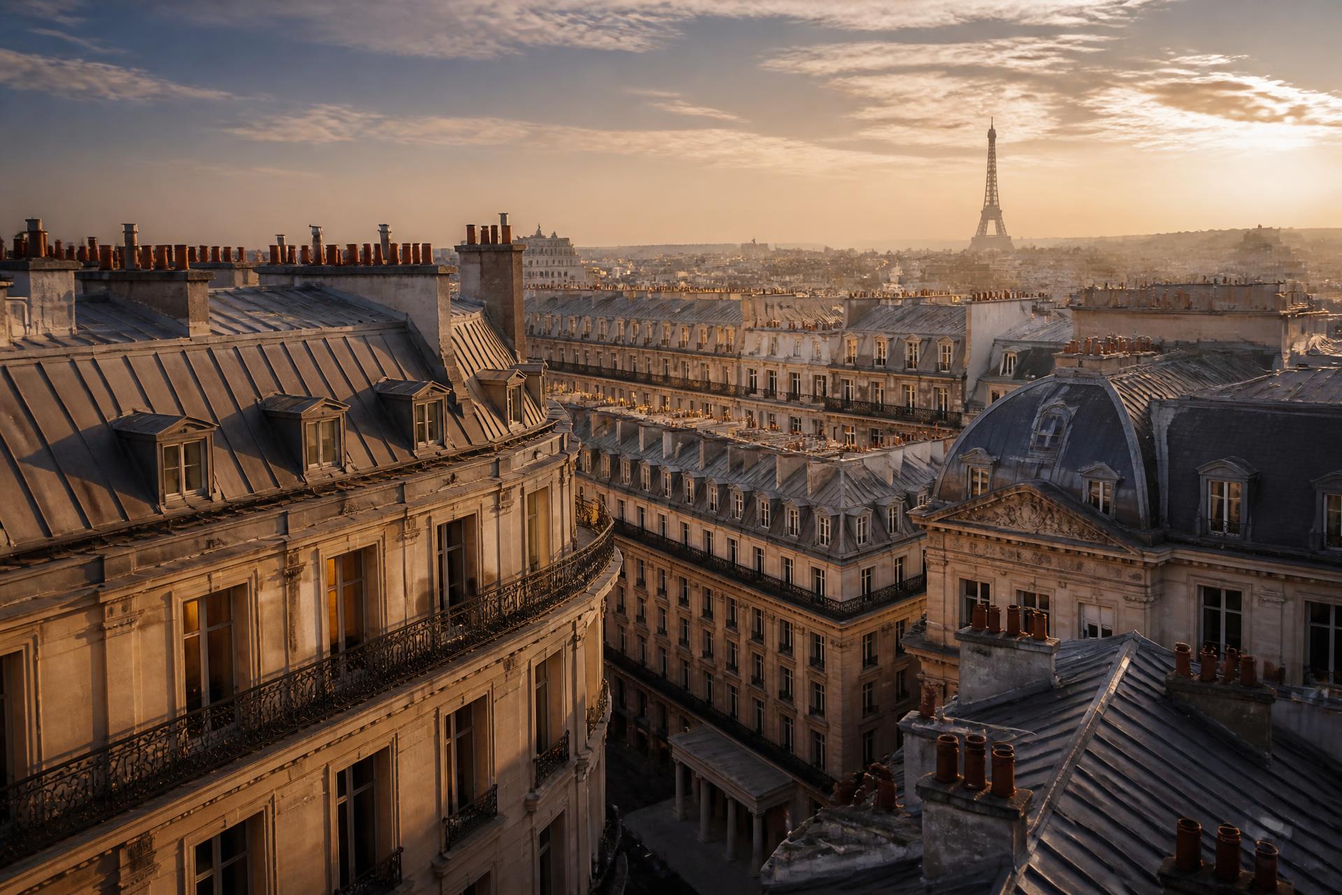 Toits de Paris, cœur historique